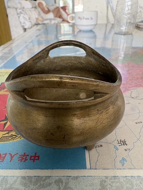 古玩銅器銅爐真品鑒賞圖