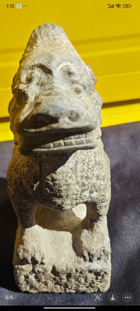 古玩雜項望天吼真品鑒賞圖