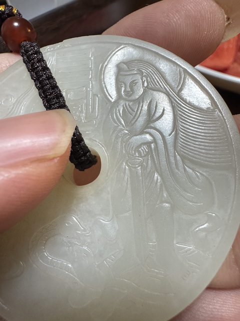 古玩玉器和田玉璧真品鑒賞圖