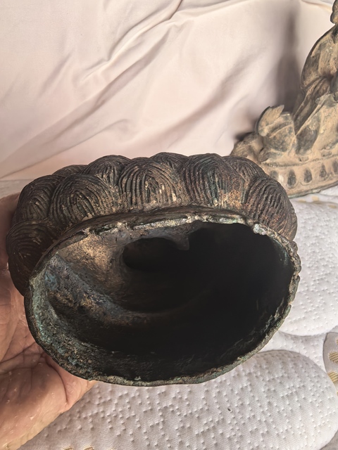 古玩銅器造像真品鑒賞圖