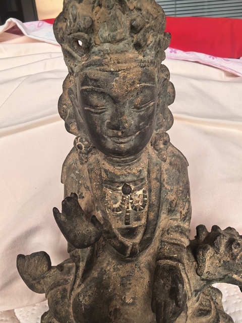 古玩銅器造像真品鑒賞圖