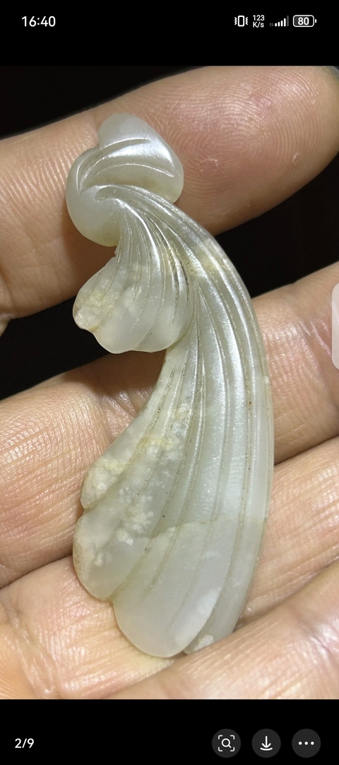 古玩玉器玉墜子真品鑒賞圖