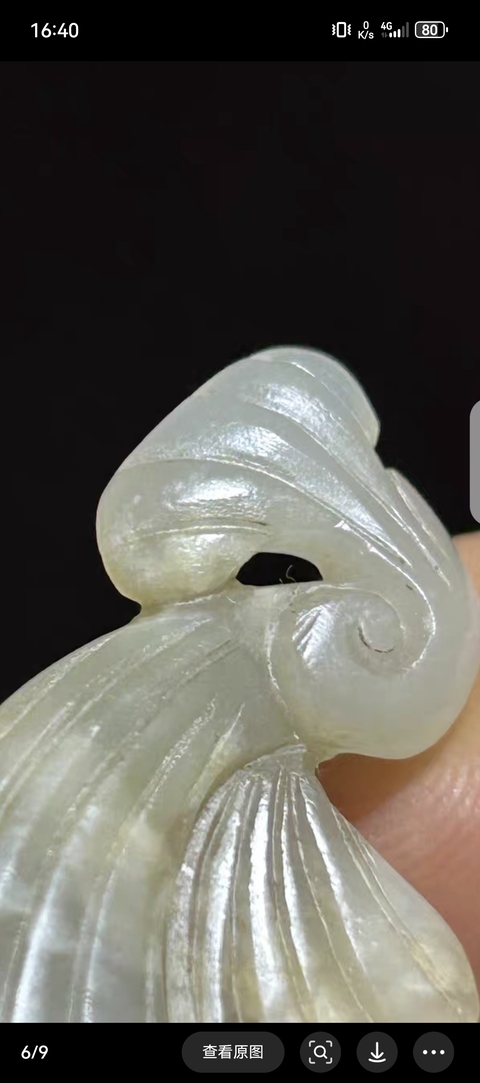 古玩玉器玉墜子真品鑒賞圖