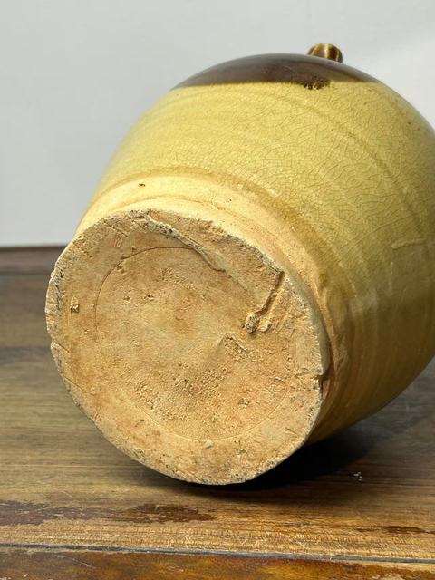 古玩陶瓷唐青釉褐斑長沙窯執壺真品鑒賞圖