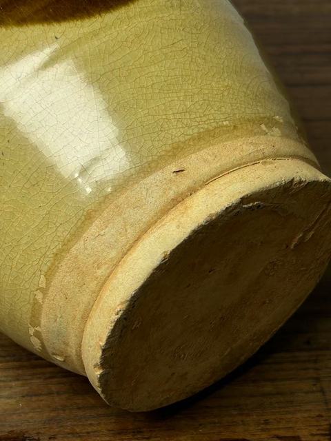 古玩陶瓷唐青釉褐斑長沙窯執壺真品鑒賞圖
