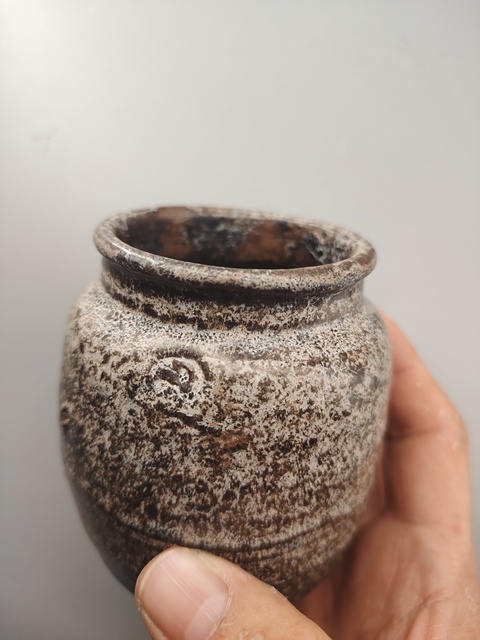 古玩陶瓷吉州窯窯變釉罐拍賣(mài),當(dāng)前價(jià)格1860元