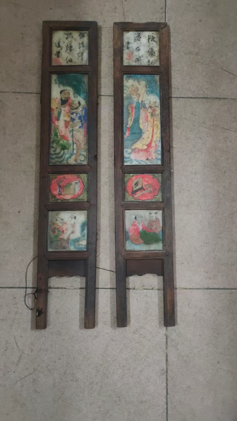 古玩雜項屏風真品鑒賞圖