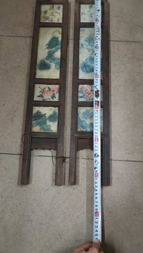 古玩雜項屏風真品鑒賞圖