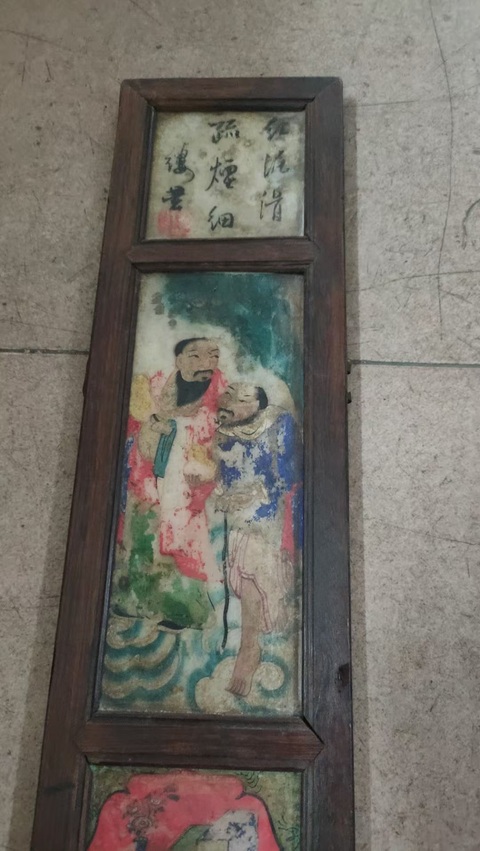 古玩雜項屏風真品鑒賞圖