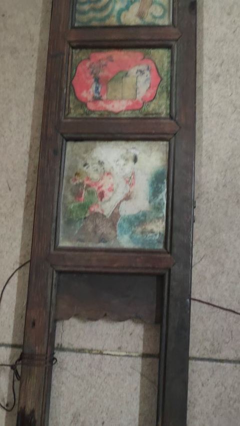古玩雜項屏風真品鑒賞圖