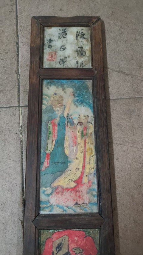 古玩雜項屏風真品鑒賞圖
