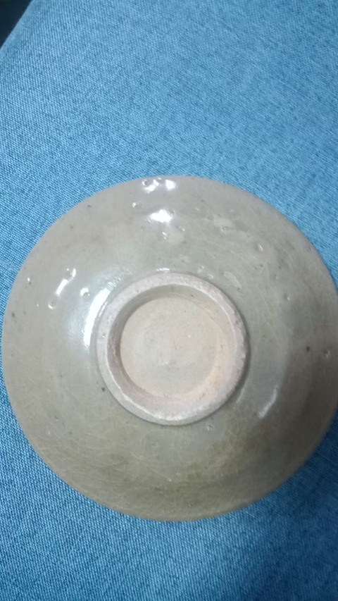 古玩陶瓷龍泉窯青釉盤拍賣,當前價格680元