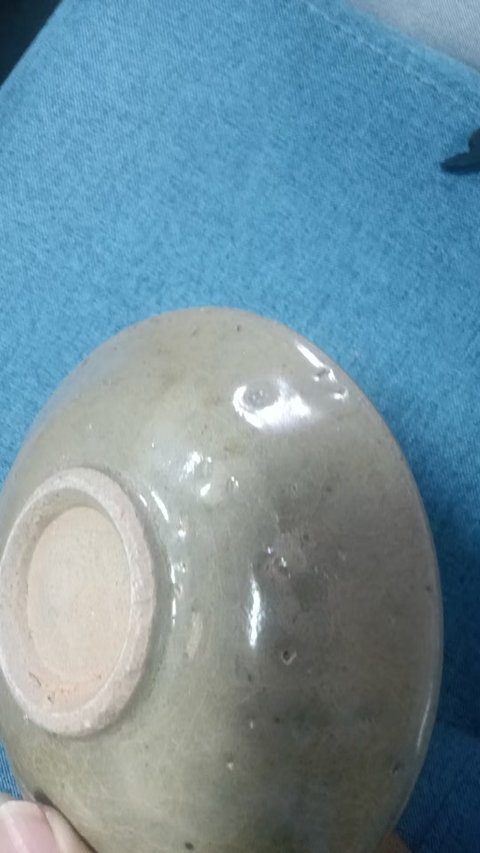 古玩陶瓷龍泉窯青釉盤拍賣,當前價格680元