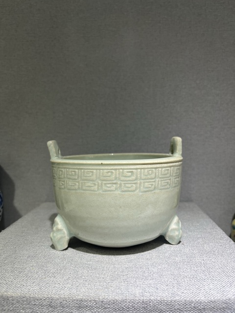 古玩陶瓷影青香爐真品鑒賞圖