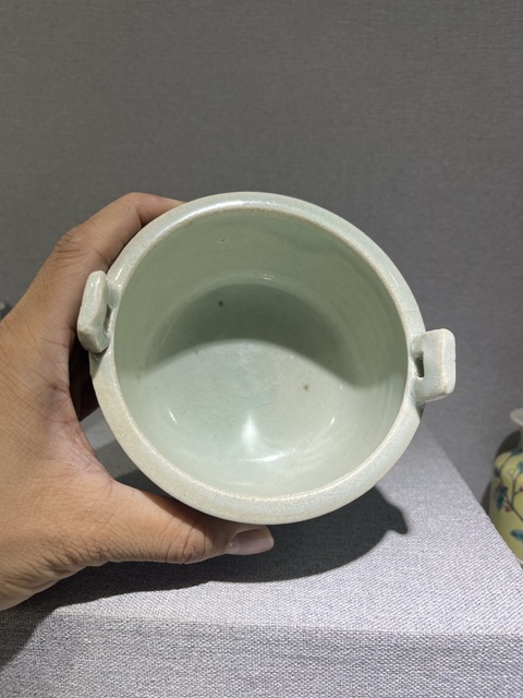 古玩陶瓷影青香爐真品鑒賞圖