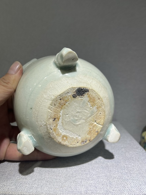 古玩陶瓷影青香爐真品鑒賞圖