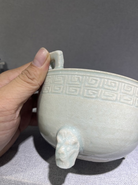 古玩陶瓷影青香爐真品鑒賞圖