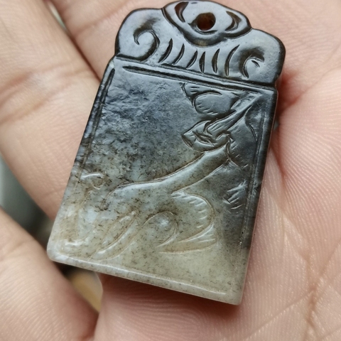 古玩玉器古玉牌真品鑒賞圖
