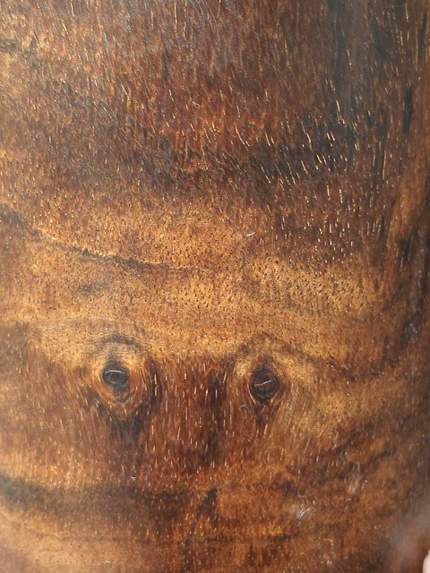 古玩雜項黃花梨筆筒真品鑒賞圖