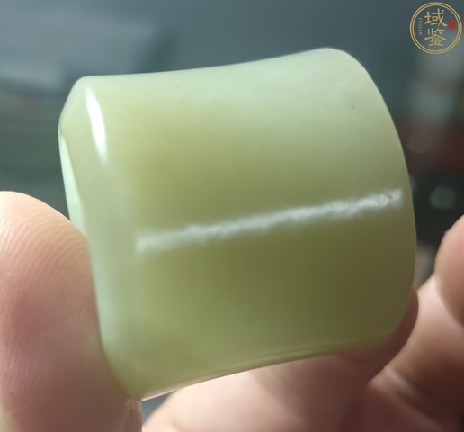 古玩玉器扳指真品鑒賞圖