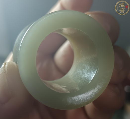 古玩玉器扳指真品鑒賞圖