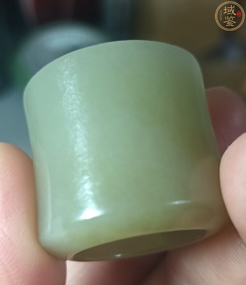 古玩玉器扳指真品鑒賞圖