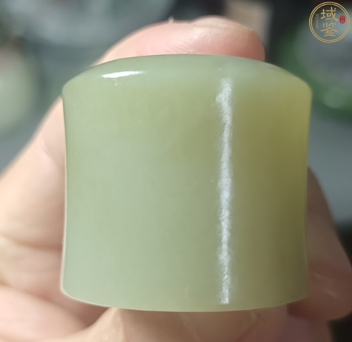 古玩玉器扳指真品鑒賞圖