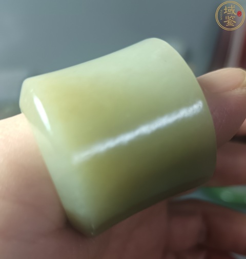 古玩玉器扳指真品鑒賞圖