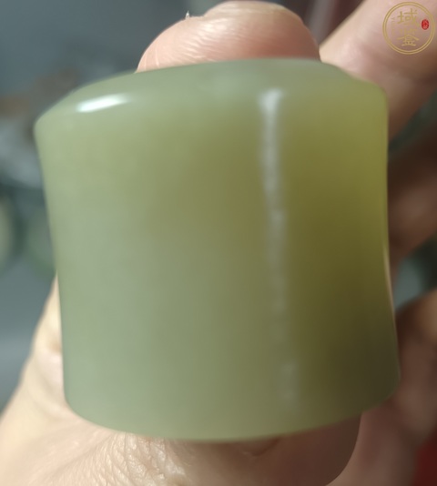 古玩玉器扳指真品鑒賞圖