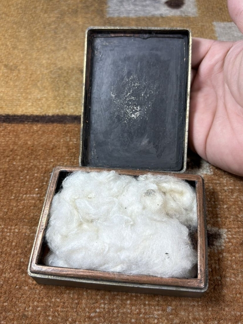 古玩銅器銅墨盒真品鑒賞圖