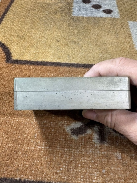 古玩銅器銅墨盒真品鑒賞圖