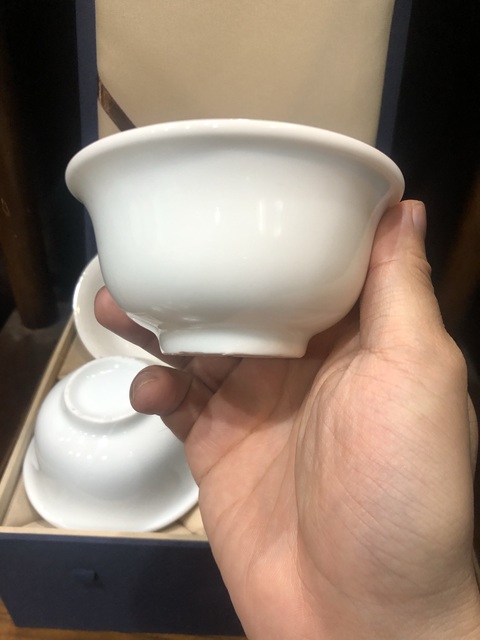 古玩陶瓷白釉杯真品鑒賞圖