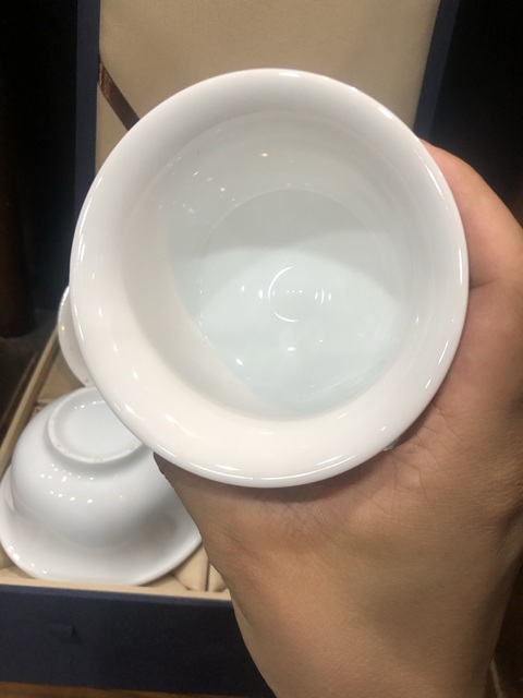 古玩陶瓷白釉杯真品鑒賞圖