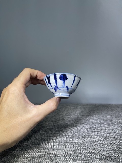 古玩陶瓷清中晚.青花花卉紋茶杯拍賣(mài),當(dāng)前價(jià)格0元