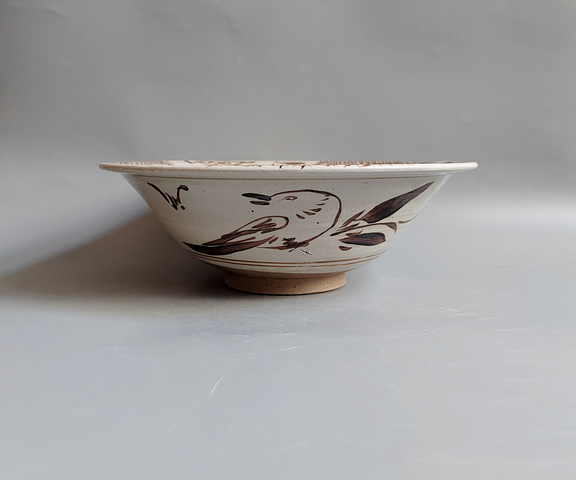 古玩陶瓷磁州窯碗真品鑒賞圖
