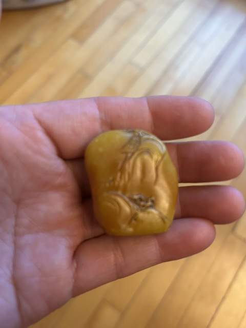 古玩雜項印章石料真品鑒賞圖