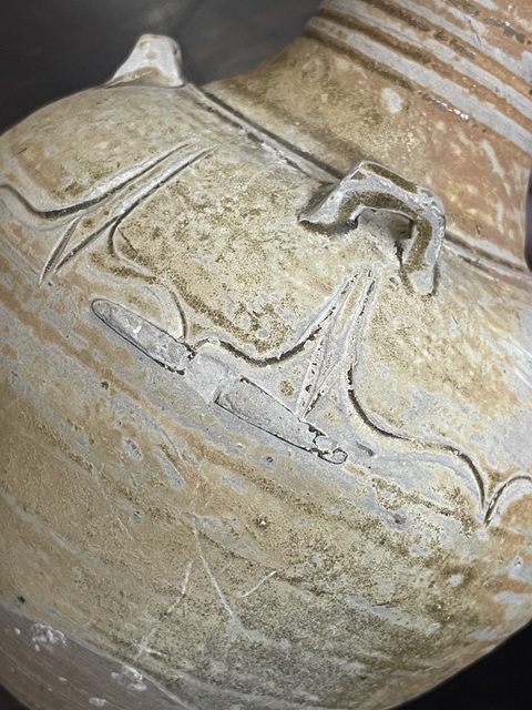 古玩陶瓷南北朝青瓷四系瓶真品鑒賞圖