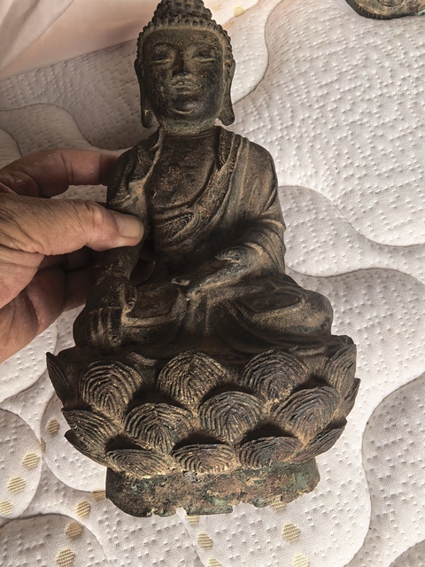 古玩銅器造像真品鑒賞圖