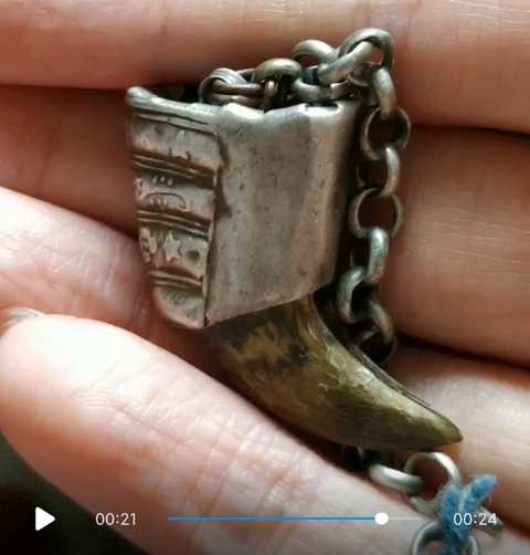 古玩雜項摸金掛飾真品鑒賞圖