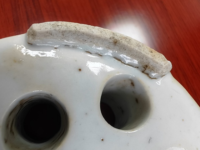 古玩陶瓷民國粉彩百花花插真品鑒賞圖