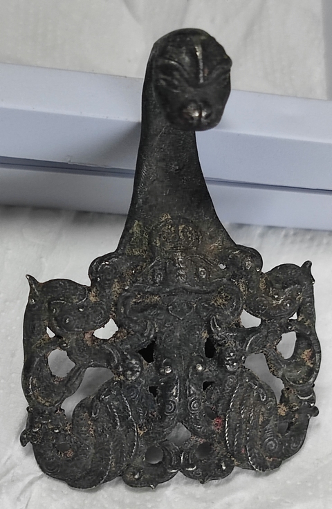 古玩銅器銅代勾真品鑒賞圖