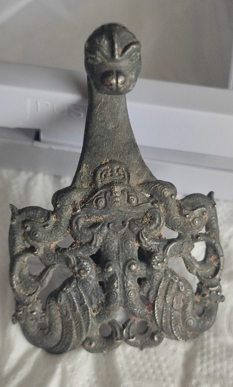 古玩銅器銅代勾真品鑒賞圖