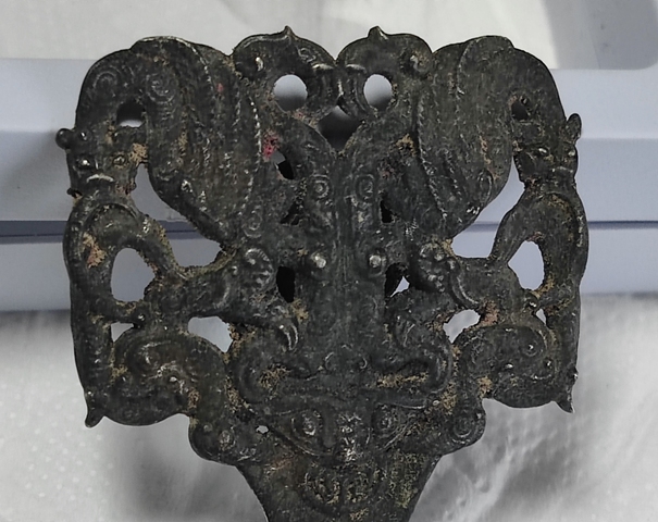 古玩銅器銅代勾真品鑒賞圖