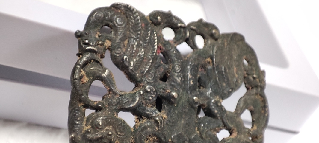 古玩銅器銅代勾真品鑒賞圖