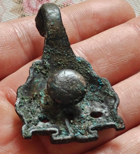 古玩銅器銅代勾真品鑒賞圖