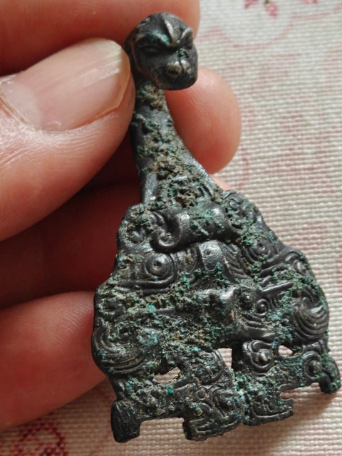 古玩銅器銅代勾真品鑒賞圖