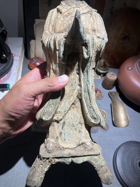 古玩銅器造像真品鑒賞圖