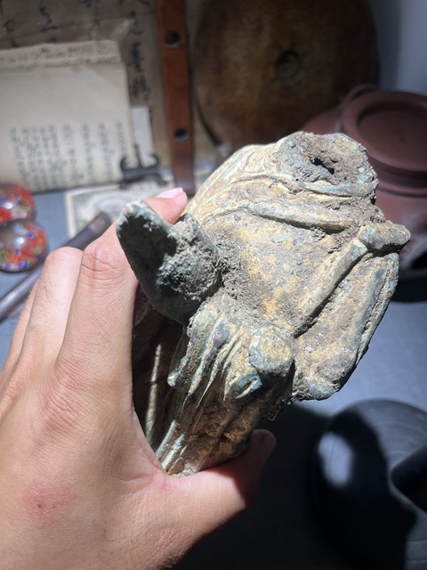 古玩銅器造像真品鑒賞圖