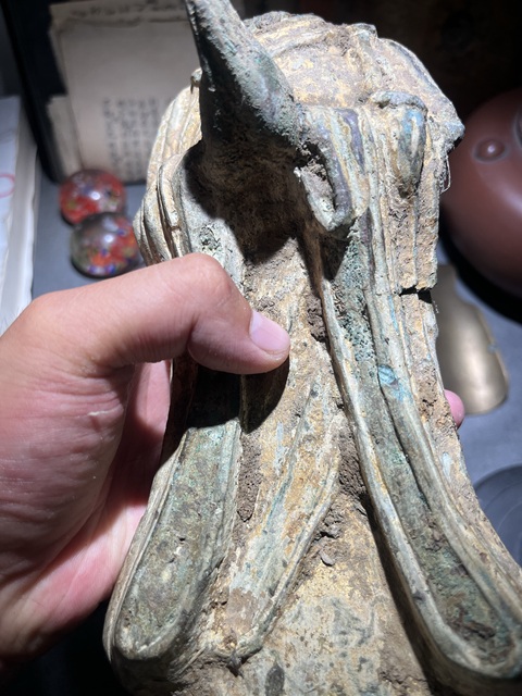 古玩銅器造像真品鑒賞圖