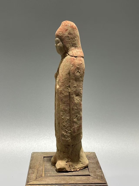 古玩陶瓷唐·彩繪風貌俑拍賣,當前價格99元